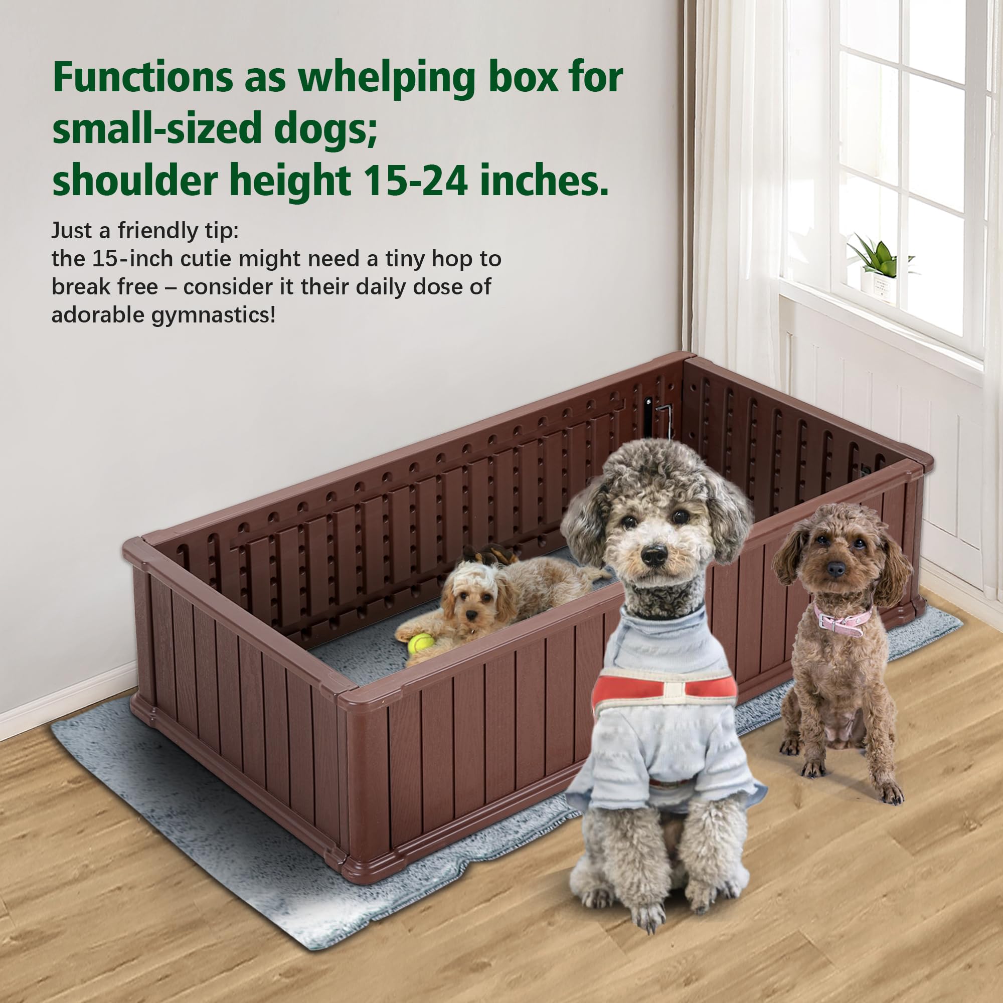 EHHLY 4'x2' Raised Garden Bed Outdoor, 1pc