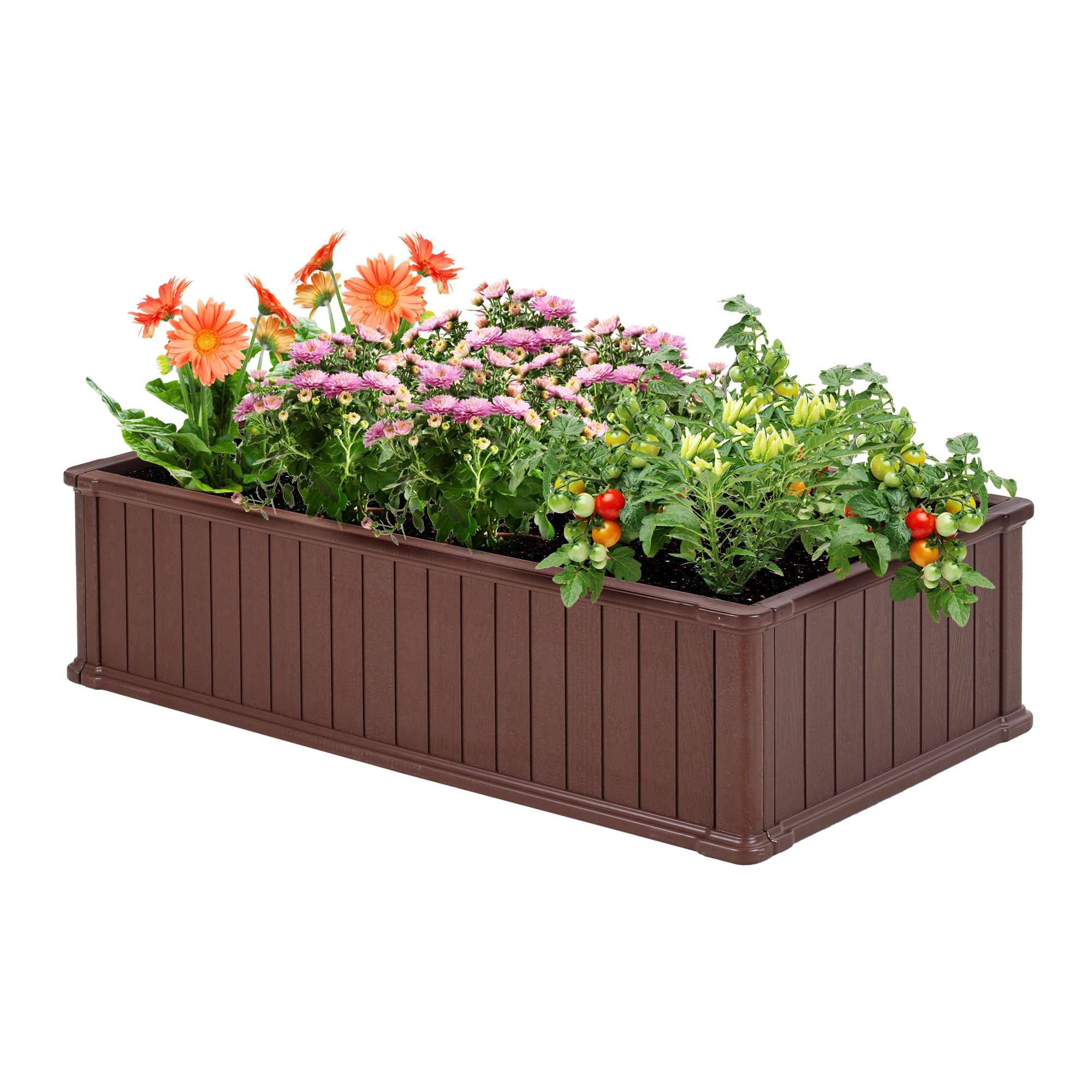 EHHLY 4'x2' Raised Garden Bed Outdoor, 1pc